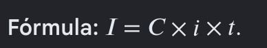 Fórmula calculo intereses préstamo